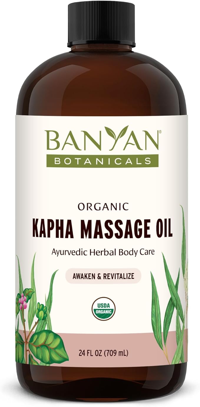 Banyan Botanicals Kapha Massage Oil – Organic Massage Oil by BanyanBotanicals