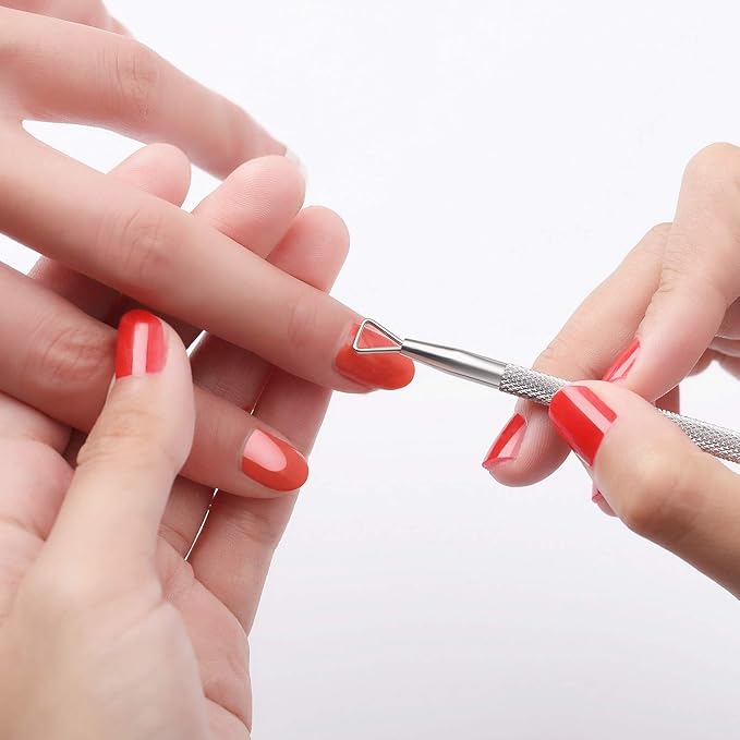 2PCS Cuticle Pusher and Cutter - Image 2