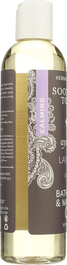 Soothing Touch Bath Body & Massage Oil, Calming Lavender - 8 Oz - Image 5