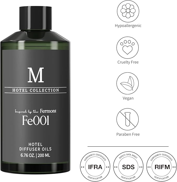 Hotel Diffuser Oil Fe001 Inspired by The Fermont, 6.76 Fl Oz, Home Luxury Aroma - Image 2