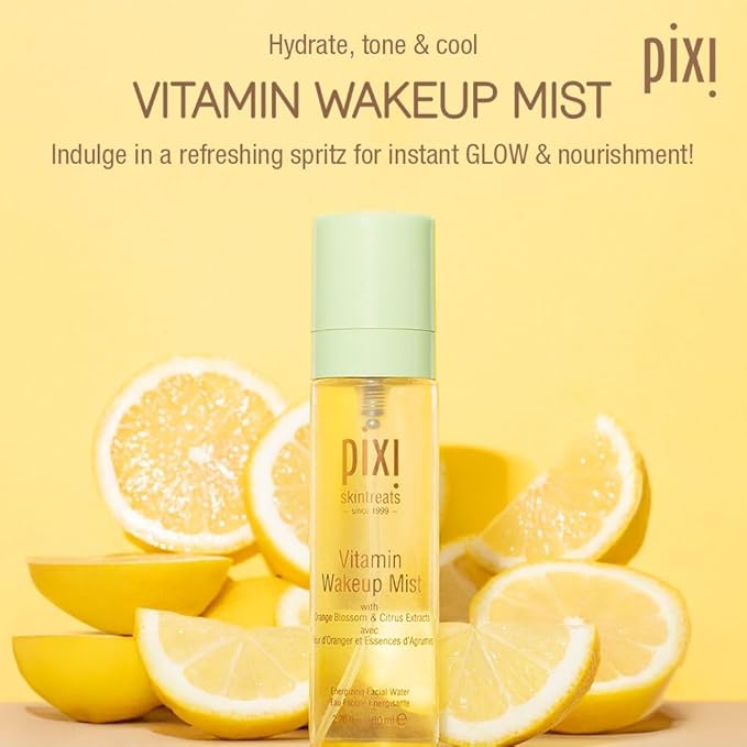 Pixi Vitamin-C Wakeup Mist | Helps Cool, and Wake Up Skin | Adds Hydration | - Image 2