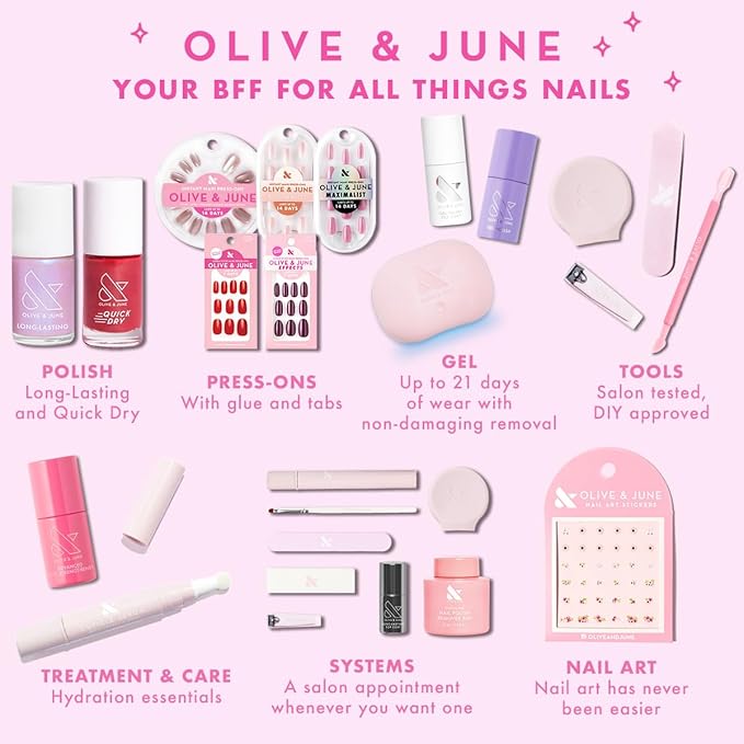Olive & June Buffer Pack | 1 Full-Size + 2 Mini Nail Buffers - Image 5