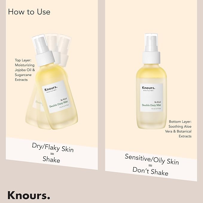 Knours Korean Hydrating Jojoba Oil + Aloe Vera H2O | Knours Be Kind Face Mist - Image 6