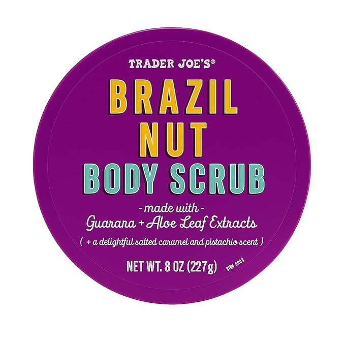 Trader Joe’s Brazil Nut Body Scrub, 8 ounces by Unknown