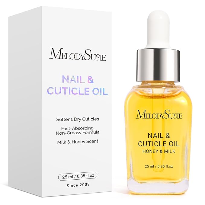 MelodySusie 25ML Cuticle Oil, Cuticle Nourishes, Promotes Nail Growth and by MelodySusie