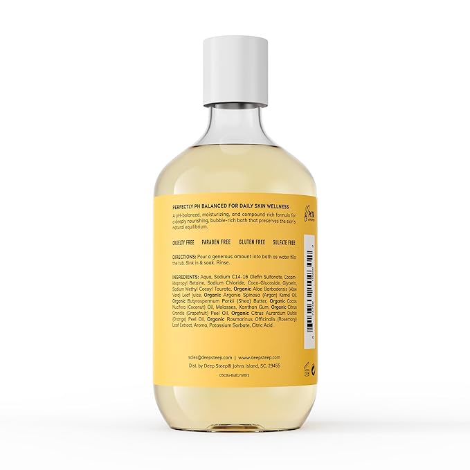 Deep Steep Grapefruit Bergamot Bubble Bath - Image 3