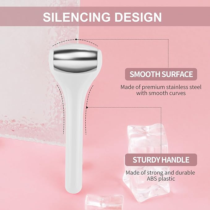 MAANGE Ice Roller For Face & Eye Roller for Puffiness, Stainless Steel Facial - Image 5