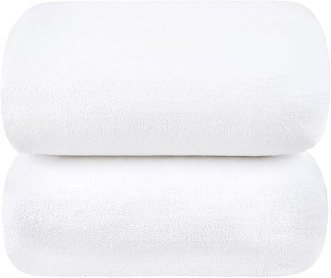 JML Microfiber Bath Towels, Bath Towel 2 Pack, Super Absorbent and Fast Drying - Image 6
