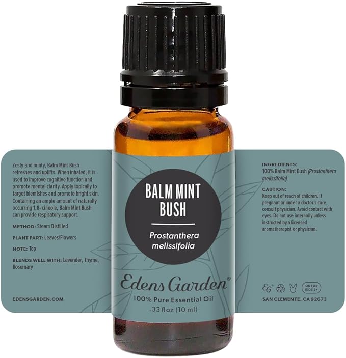 Edens Garden Balm Mint Bush Essential Oil- 100% Pure Premium Grade, Therapeutic - Image 9