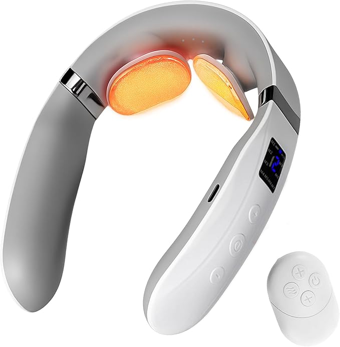 Neck Massager with Heat, Portable Cordless Neck Massager, Best Gifts by Unknown