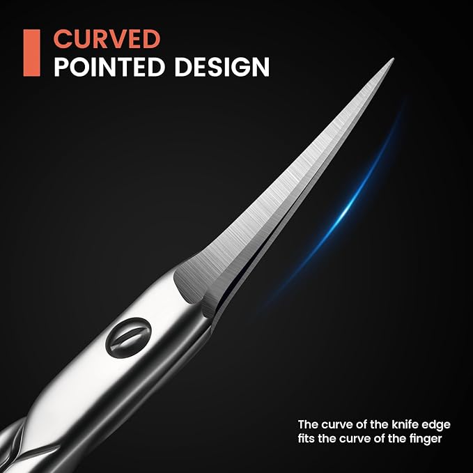 BEZOX Curved Cuticle Scissors - Image 3