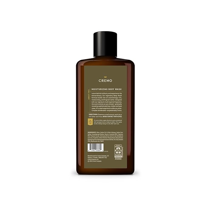 Cremo Body Wash for Men, Rich-Lathering Cypress Santal, 16 Fl Oz - Image 7