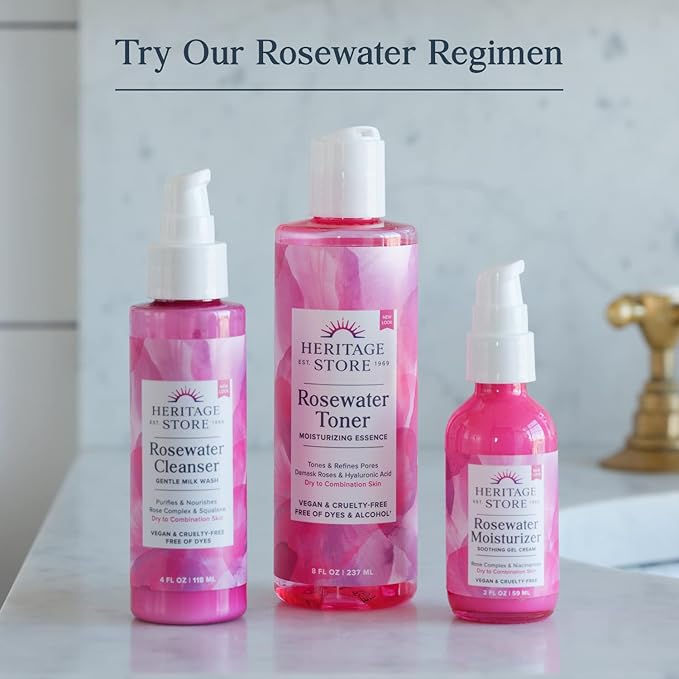 HERITAGE STORE Rosewater & Glycerin 2-pack - Image 6