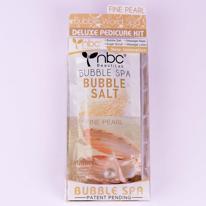 Pedicure Kit Foot Soak Set: Bubble Salt, Sugar Scrub, Massage Mask, Massage - Image 6