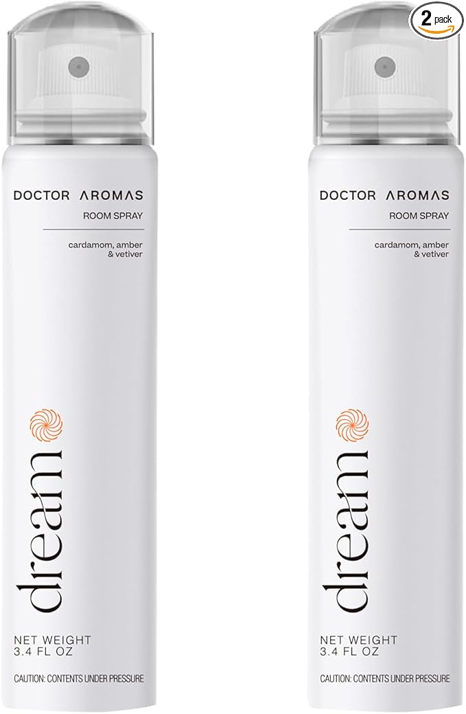 Doctor Aromas Premium Air & Room Spray – Cardamom & Amber Long-Lasting Fragrance by DOCTORAROMAS