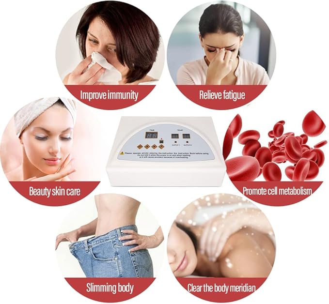 Infrared Sauna Blanket Controller, Digital Heat 2 Zone Sauna - Image 7