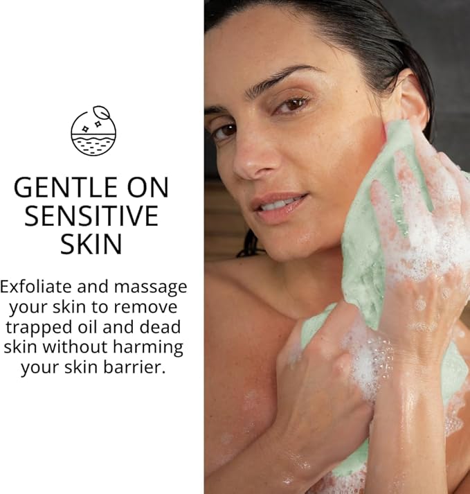 Sima Brand Exfoliating Washcloth Face & Body Scrub Towel - Image 3