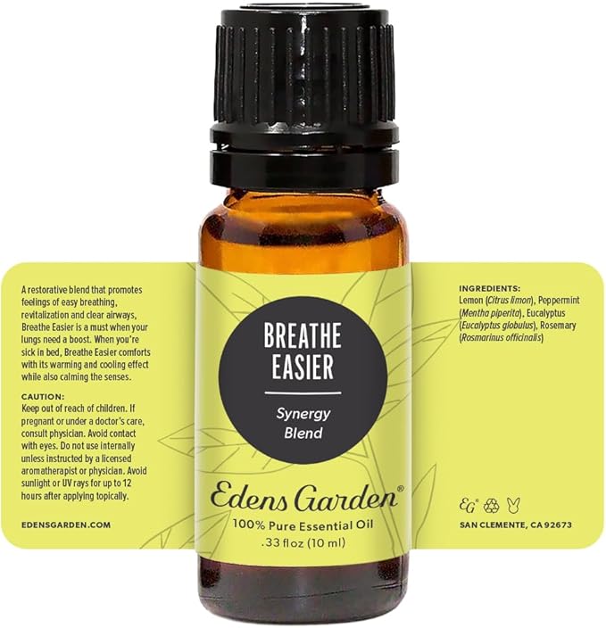 Edens Garden Breathe Easier Essential Oil Synergy Blend, 100% Pure Therapeutic - Image 10