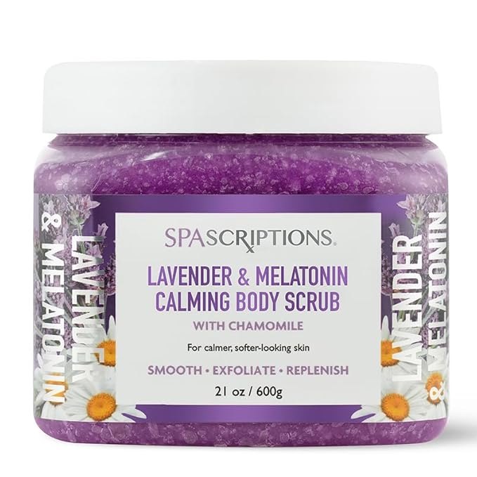 SpaScriptions Lavender & Melatonin Sugar Scrub - Image 6