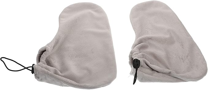 Beaupretty 3 Pairs Wamer Mitts Thermal Cloth Terry Beauty Wraps Hot Cotton - Image 9