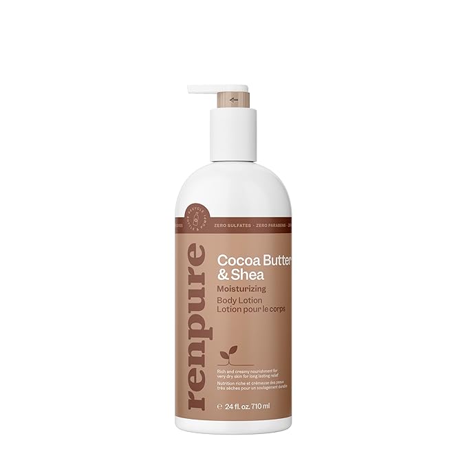 Renpure Cocoa Butter & Shea Butter Ultra-Hydrating Body Lotion by RENPURE