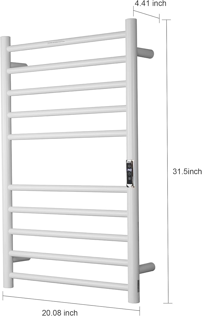 Heated Towel Racks for Bathroom, Wall Mounted Electric Towel Warmer Racks - Image 4