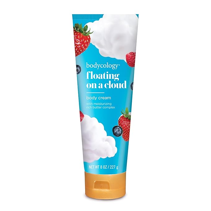 Bodycology Shea Butter Body Cream, Floating On A Cloud, 8 oz by Bodycology