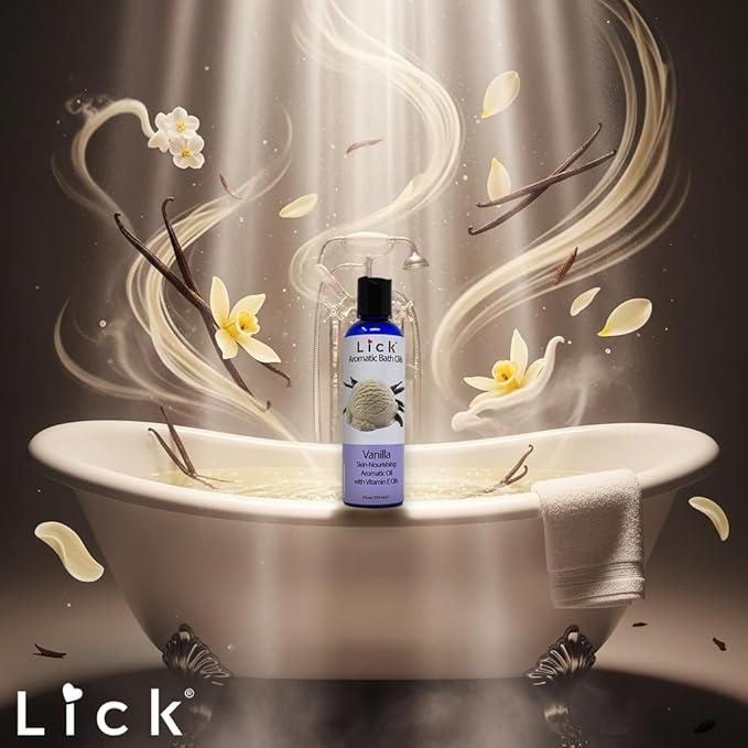 Lick Vanilla Aromatic Bath Oil - Image 3