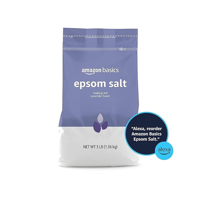 Amazon Basics Epsom Salt, Lavender Scented, 3 Pound - Image 7