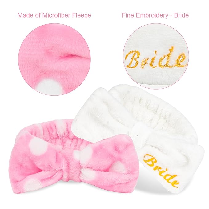 CIEHER Spa Headbands for Bachelorette Party Favors, Bachelorette Gifts for - Image 2