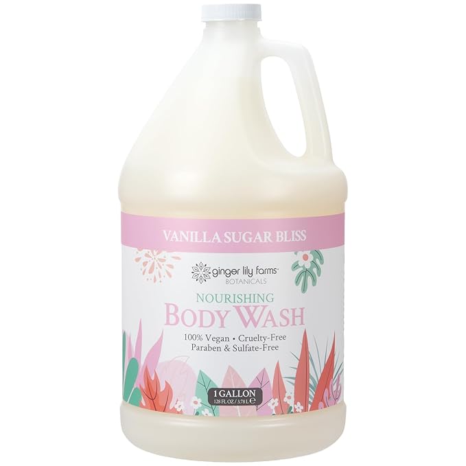 Ginger Lily Farms Botanicals Nourishing Body Wash, 100% Vegan & Cruelty-Free - Image 2