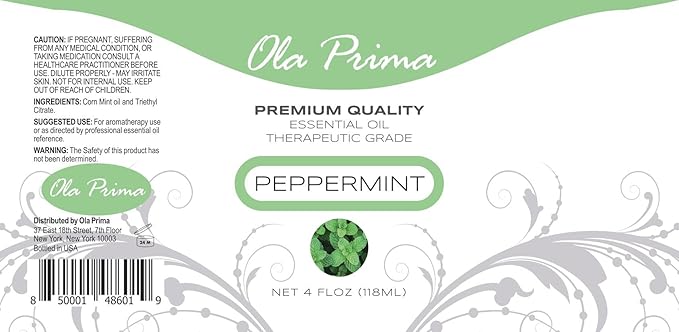 Ola Prima Peppermint Essential Oil - Image 2