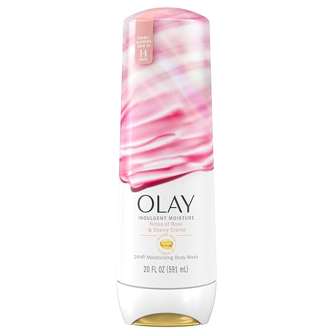 Olay Body Wash for Women, Indulgent Moisture, 24hr Moisturizing & Nourishing by Olay