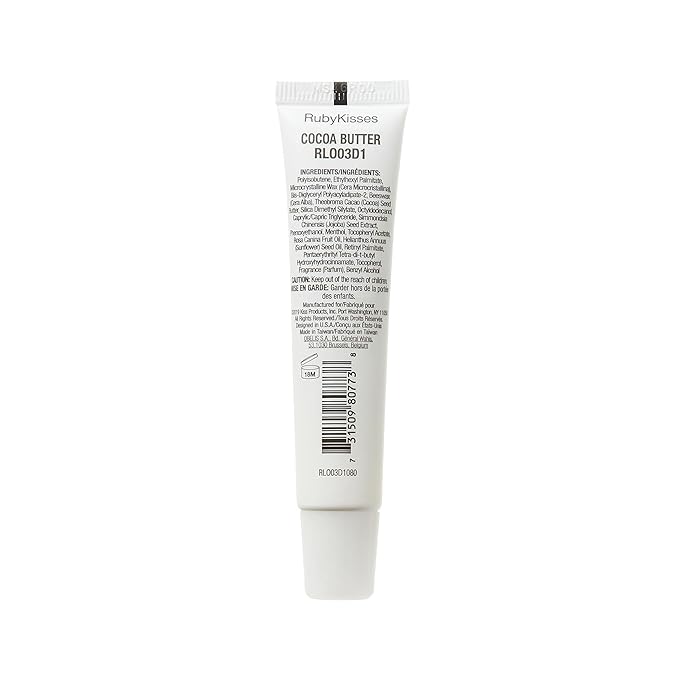 Ruby Kisses Hydrating Lip Therapy Treatment Gloss Cocoa Butter RLO03D1 - Image 3