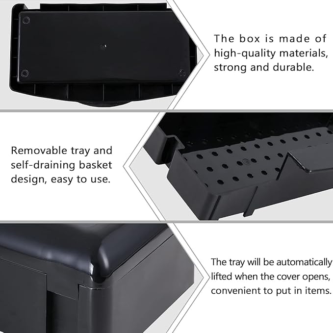 Gusnilo Nail Tool Sterilizer Box Plastic Disinfectant Container Disinfectant - Image 4
