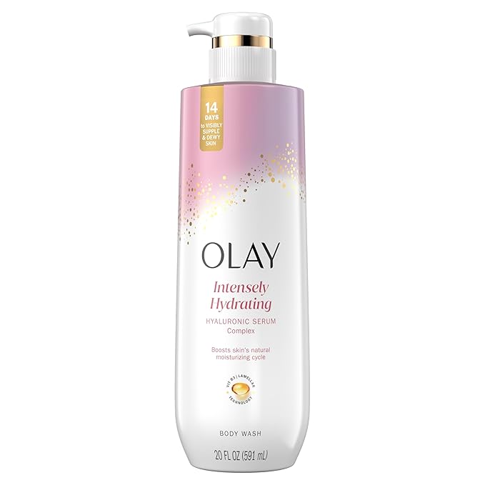Olay Body Wash for Women, Intensely Hydrating, Hyaluronic Acid Serum Complex by Olay