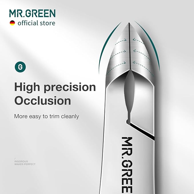 MR.GREEN Cuticle Nippers Nail Manicure Scissors Cuticle Clippers Trimmer Dead - Image 3