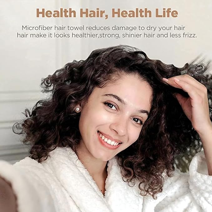 Luxury Microfiber Hair Towel Wrap - Image 8