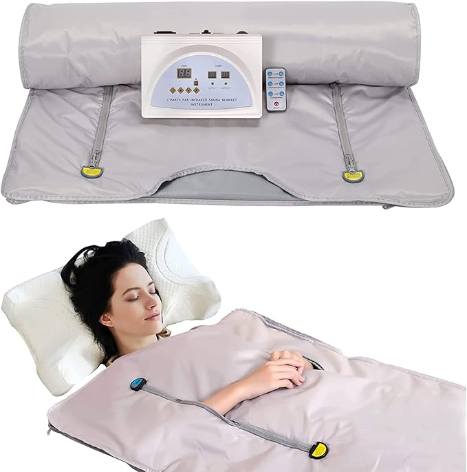Home Sauna Blanket, Detox Slimming Heated Blanket by Unknown