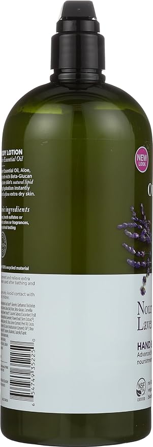 Avalon Organics Hand & Body Lotion, Nourishing Lavender, 32 Oz - Image 6