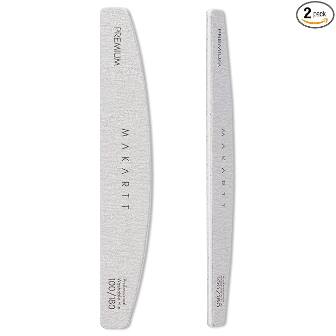 Makartt Nail File, 100/180 Grit Nail Files by Makartt