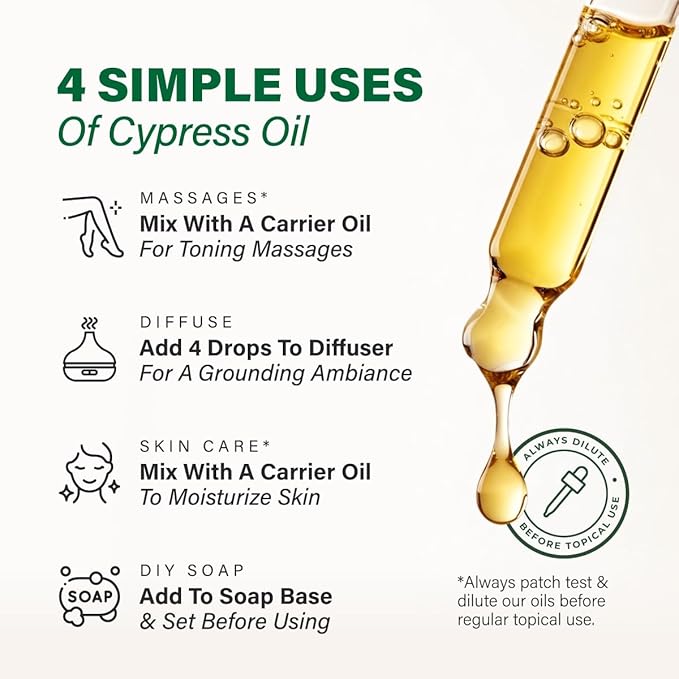 100% Pure Cypress Oil - Image 5