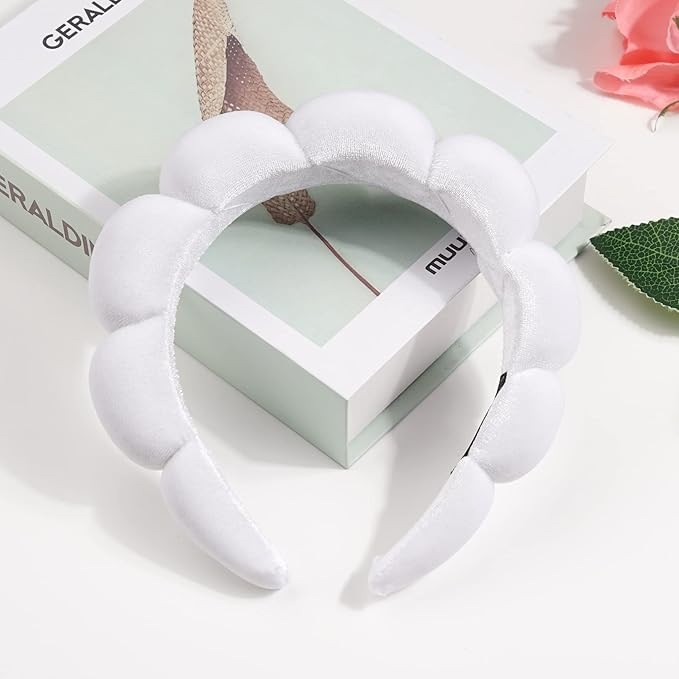 Ayesha Spa Headband for Washing Face Sponge Makeup Headbands Skincare Headband - Image 5