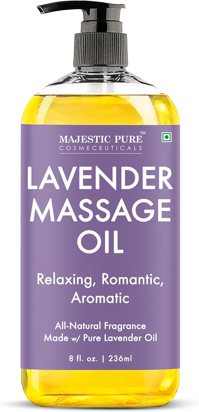 MAJESTIC PURE Lavender Massage Oil by BeautyandPersonalCare