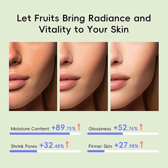 QUIYUM Fruit Skin Care Sets, Routine Skincare - Image 5