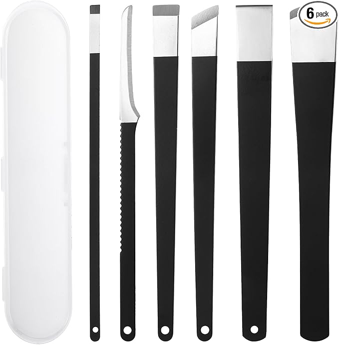 cobee 6 Pcs Ingrown Toenail Removal Kit, Callus Shaver Ingrown Toenail Tool by Unknown