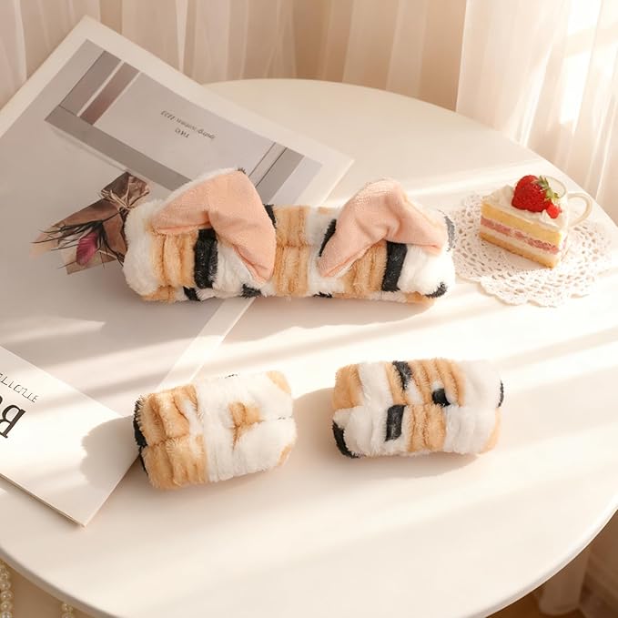 PERFECTSIGHT 2 Pack Cute Animal Headbands - Image 6
