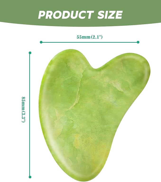 Boncun Jade Gua Sha Facial Tools - Image 3
