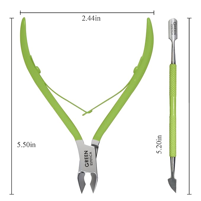 Professional Cuticle Trimmer Nail Cuticle Cutter Stainless Steel Cuticle Nippers - Image 2