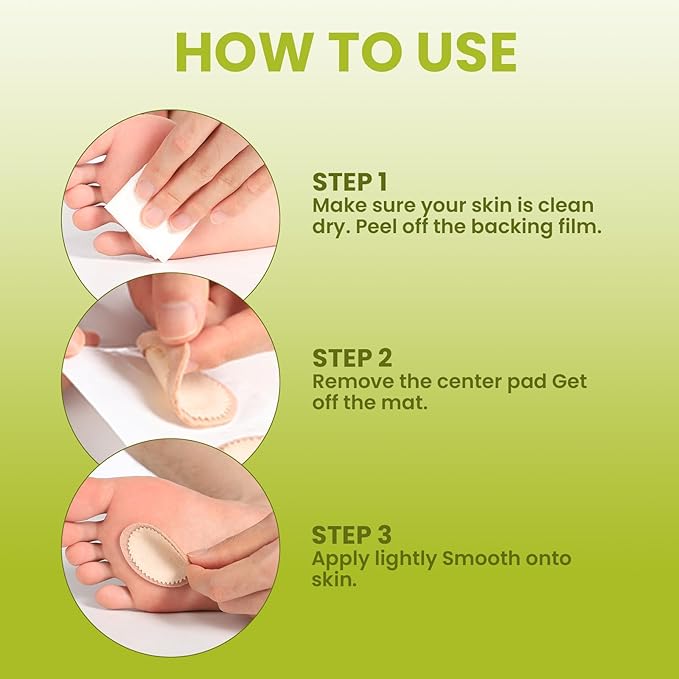 Bukihome Extra Thick Callus Remover, Felt Callus Pads, Protect Calluses from - Image 4